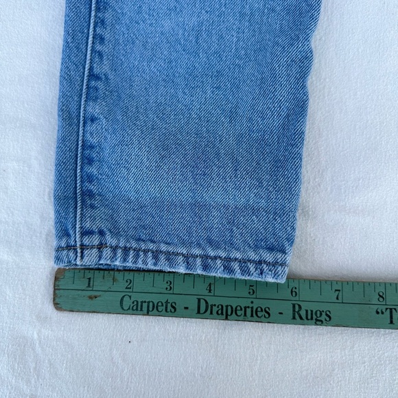 Madewell Blue and Brown Jeans Classic Denim #A1 - Picture 11 of 12